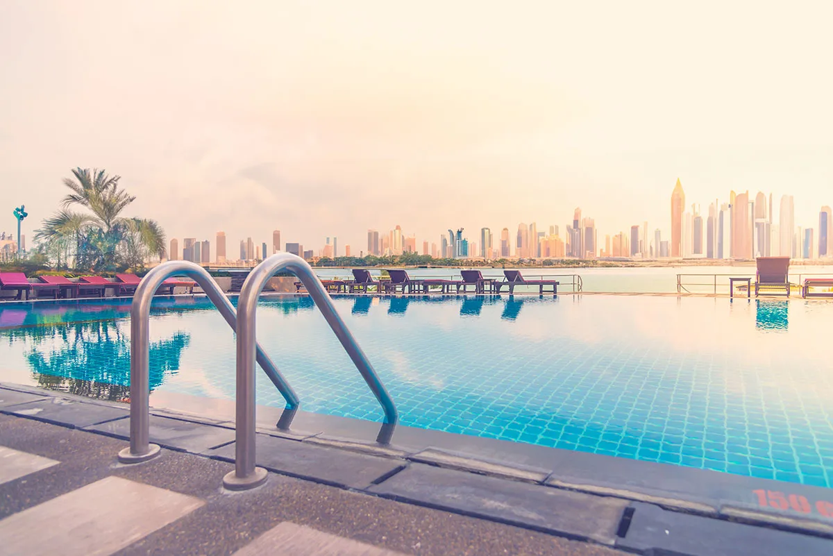 swimming pool cleaning service in Qatar
