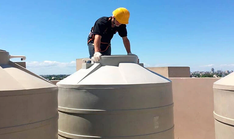 Water tank cleaning services