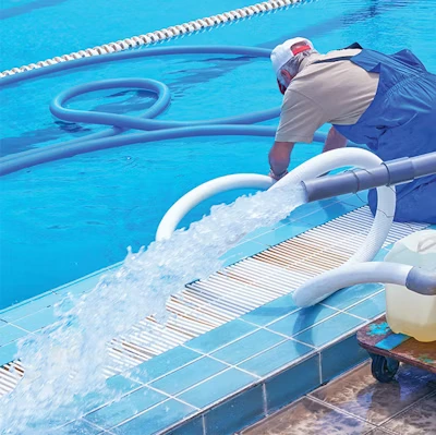 swimming pool cleaning