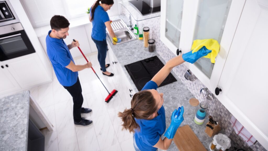 Kitchen cleaning